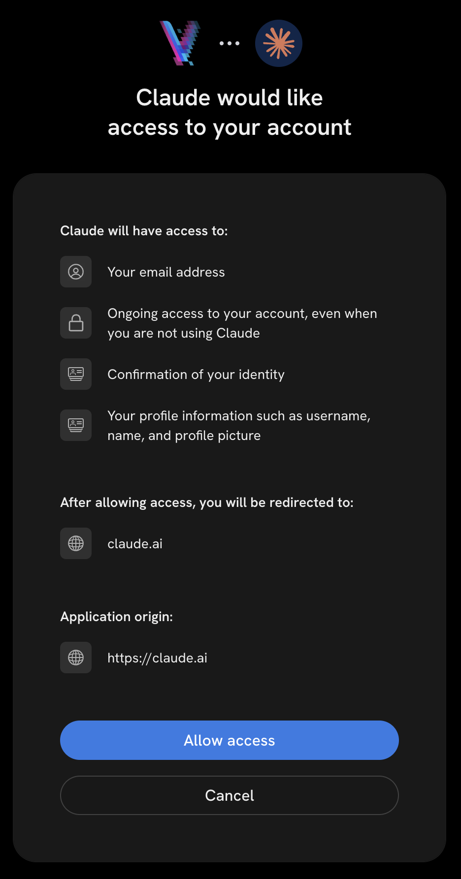 Approving Video Highlight account access